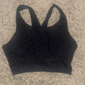 Altar’d State Workout Bra size small black cheetah print